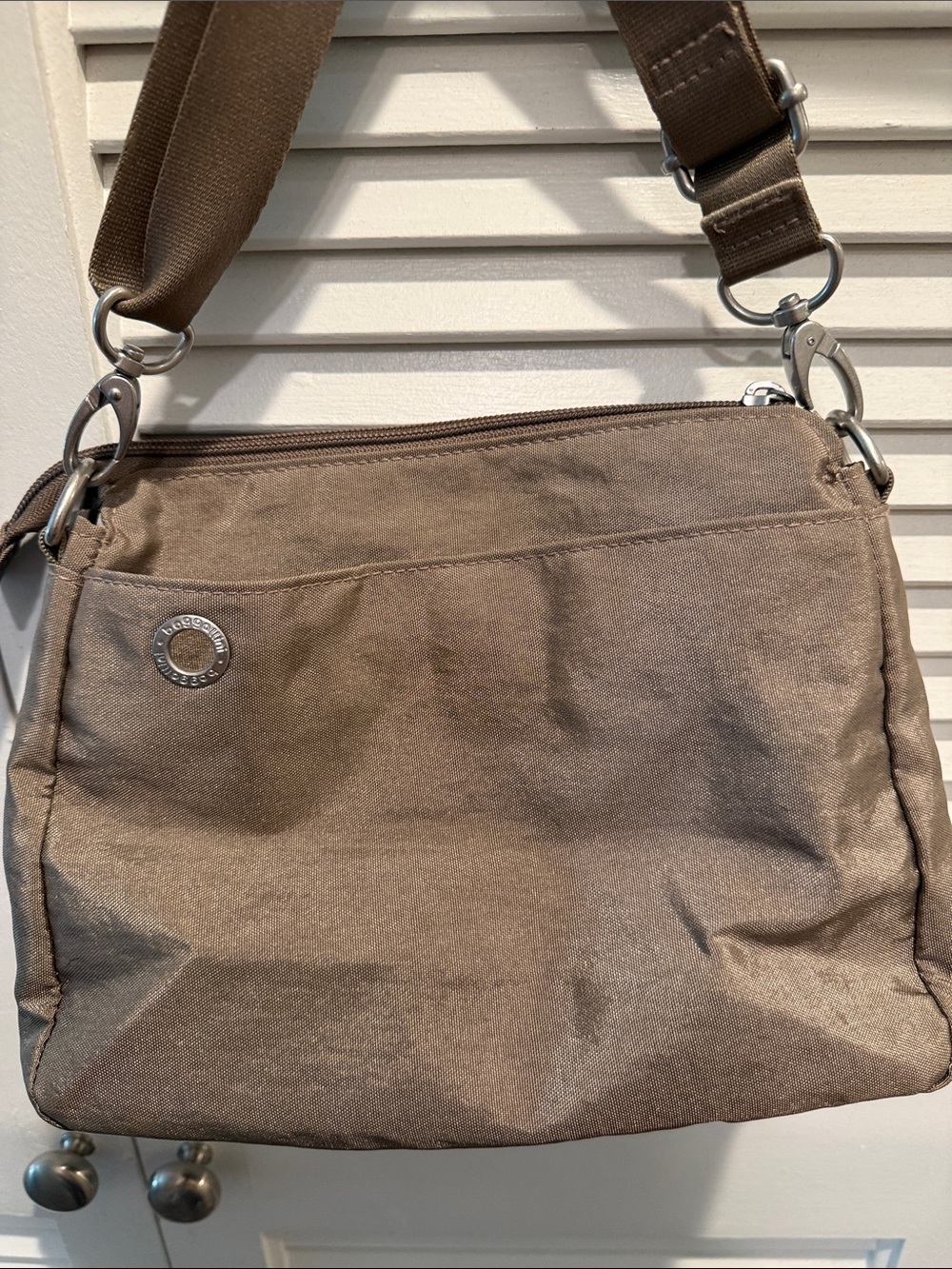 Baggalini Calais Crossbody Messenger Bag by - Picture 4 of 10
